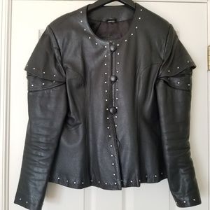 Leather Jacket, Black